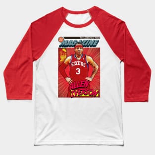 Allen Iverson - Comics Magazine Retro Baseball T-Shirt